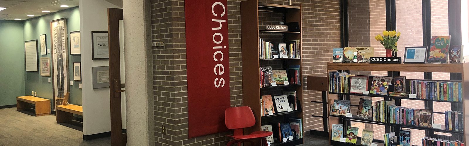 CCBC Choices display